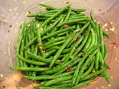 Image of Almond Green Bean Salad, Recipe Key