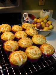 Image of Almond Poppy Seed Muffins, Recipe Key