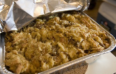 Image of Almond-sausage Stuffing, Recipe Key