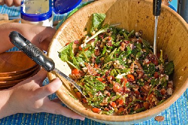 Image of Bacon-spinach Salad, Recipe Key