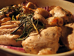 Image of Baked Chicken Rosemary, Recipe Key