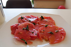 Image of Basil Tomatoes, Recipe Key