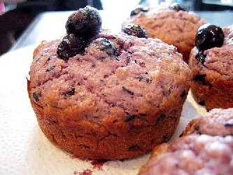 Image of Blueberries Muffins, Recipe Key