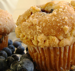 Image of Blueberry Cup Cakes, Recipe Key