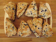 Image of Blueberry Scones, Recipe Key