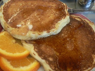 Buttermilk Toaster Pancakes