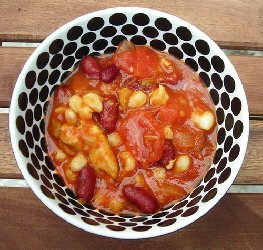 Image of Cajun Style Chili, Recipe Key