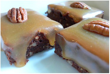 Image of Caramel Chocolate Brownies, Recipe Key