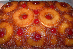 Image of Cherry Upside-down Cake, Recipe Key