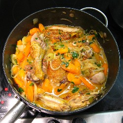 Image of Chicken Fricassee, Recipe Key