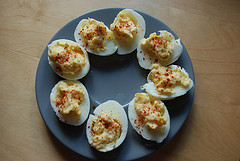 Chili Deviled Eggs