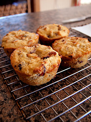 Image of Cranberry Or Blueberry Muffins, Recipe Key