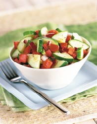 Image of Cucumber And Tomato Salad, Recipe Key