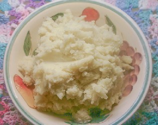 Garlic Mashed Potatoes With Soy Milk