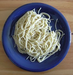 Image of Hot Pepper And Garlic Spaghetti, Recipe Key