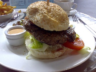 Image of Juicy Grilled Burgers, Recipe Key