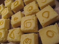 Image of Lemon Cheesecake Squares, Recipe Key