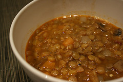 Image of Lentil Soup, Recipe Key