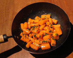 Image of Orange Glazed Carrots, Recipe Key