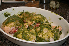 Image of Pesto Chicken, Recipe Key