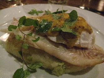 Poached Haddock