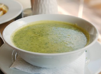 Image of Spinach Soup, Recipe Key
