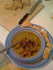 Image of Split Pea Soup With Sausage, Recipe Key
