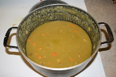 Image of Split Pea Soup, Recipe Key