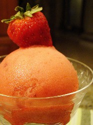 Strawberry Sorbet