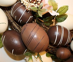 Image of Chocolate Easter Eggs, Recipe Key