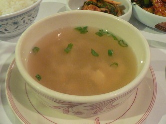 Image of Cabbage Miso Soup With Dumplings, Recipe Key