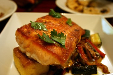 Image of Barbecue Roasted Salmon, Recipe Key