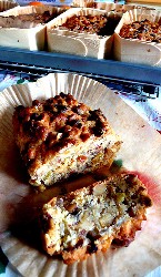 Image of Candied Holiday Fruitcake, Recipe Key