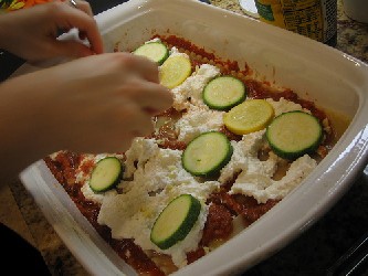 Image of Vegetarian Lasagna, Recipe Key