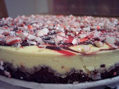 Image of Candy Cane Cheesecake, Recipe Key