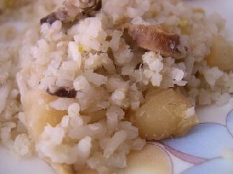 Image of Rice And Corn Scallop, Recipe Key