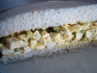 Image of Egg Salad Sandwich, Recipe Key