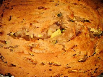 Image of Onion Zucchini Quick Bread, Recipe Key