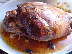 Image of Rosemary And Garlic Leg Of Lamb, Recipe Key