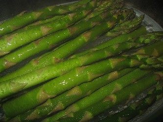 Image of Steamed Asparagus And Linguini, Recipe Key