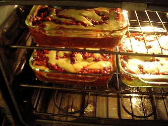 Image of Manly Man Lasagna, Recipe Key