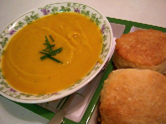Image of Butternut Bisque, Recipe Key