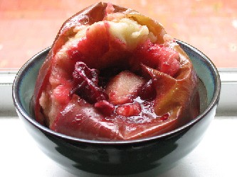 Image of Cranberry Baked Apples, Recipe Key