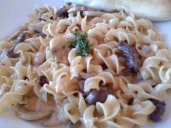 Beef Stroganoff