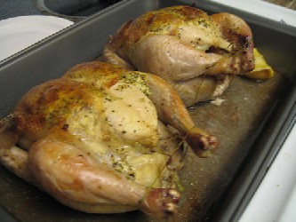 Image of Juicy Cornish Hen, Recipe Key