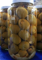 Image of Aceitunas Rellenas - Stuffed Olives, Recipe Key
