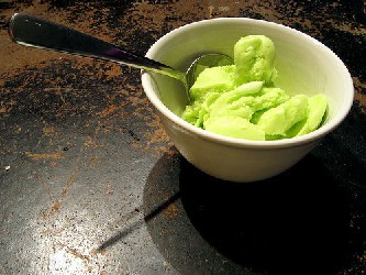 Image of Lime Sorbet, Recipe Key