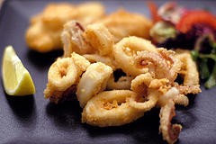 Image of Pan-fried Calamari, Recipe Key