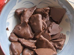 Image of Dark Chocolate And Caramel Candy, Recipe Key
