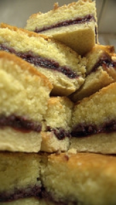 Almond Shortbread Bars